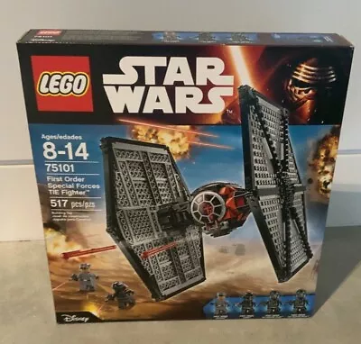 LEGO Star Wars: First Order Special Forces TIE Fighter (75101) BNIB • $165