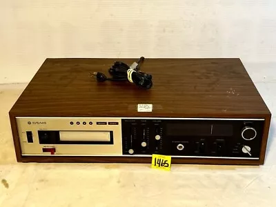 Vintage Craig 3303 8-Track Stereo Player Recorder AM-FM Radio Unknown Condition • $23