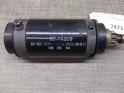 Starter Motor 50-44369 Off Mercury Mariner 60hp Ser#0g141556 • $75