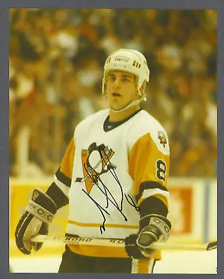 Mark Recchi Signed Penquins Color 8 X 10 Photo • $16