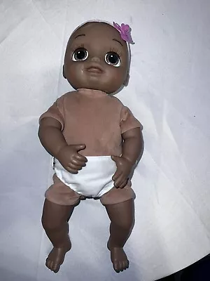 Baby Alive Real As Can Be African American Baby Doll 15” Interactive WORKS Rare! • $215