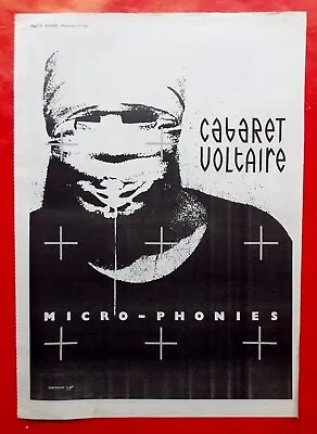 Cabaret Voltaire Micro Phonies Lp Poster Advert Sounds Magazine 1984 • $17.39