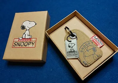 £12.99 • Buy Original Snoopy Dog Tag & Keyring In Original Gift Box