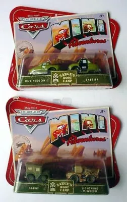 Disney Pixar Cars Mini Adventures Sarge’s Boot Camp SARGE LIGHTNING MCQUEEN DOC • $30