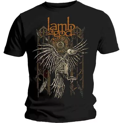Lamb Of God Crow Official Tee T-Shirt Mens • £17.13