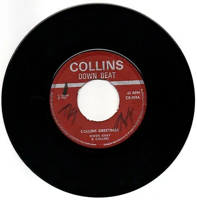 £44.99 • Buy Owen Gray & Collins - Collins Greetings/ Rock It Down. GRT8 ROCKSTEADY SIDES -7 