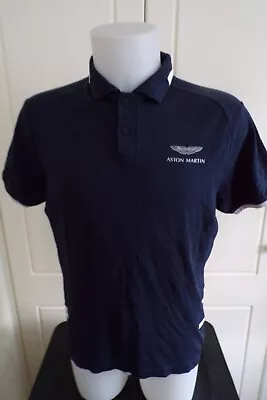 £10.95 • Buy WEC ASTON MARTIN RACING TEAM ISSUE POLO SHIRT MENS MEDIUM By HACKETT - LAST ONE