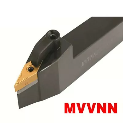 MVVNN 2020K16 20x125mm Indexable Lathe Turning Tool Holder For VNMG1604-Insert • $28.94