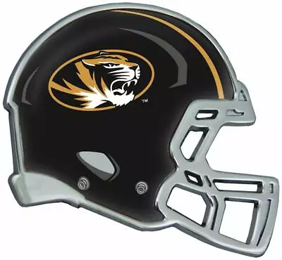 Missouri Tigers Metal Helmet Auto Emblem [NEW] NCAA Car Decal Truck Chrome • $12.95