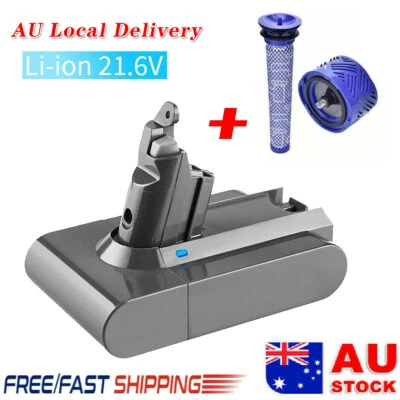 9500mAh Replacement Battery For Dyson V6 Animal DC58 DC59 DC62 SV03 SV04 SV06 • $36.98