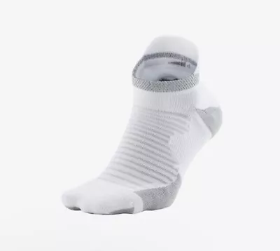 NWT Nike Spark Cushioned No Show Socks White Sz 8-9.5 CU7201-100 • $13