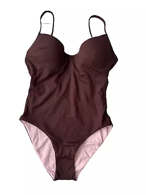 La Perla Reversible Swimsuit Brown / Pink C-Cup ( XS/S ) • $129.97