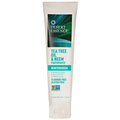 £13.35 • Buy Desert Essence Natural Tea Tree Oil And Neem Toothpaste, 176G (6.25 OZ)