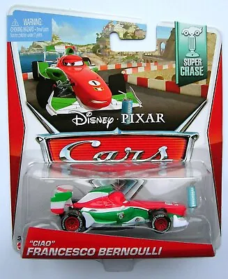 Disney Pixar Cars SUPER CHASE  'CIAO'  FRANCESCO BERNOULLI  Mega Rare !! • £34.99