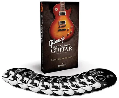 Gibson's Learn & Master Guitar Bonus Workshops DVD • $89