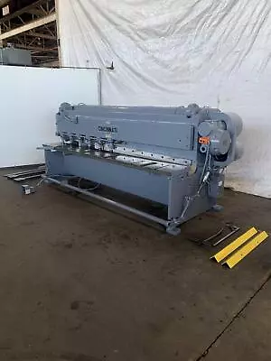 10' X 10ga Cincinnati Model 1010 Mechanical Shear. Stock # 1164123 • $12500