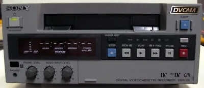 Sony DSR-20 DVCAM MiniDV Mini DV Tapes Player Recorder PRO Digital VCR Deck • $575