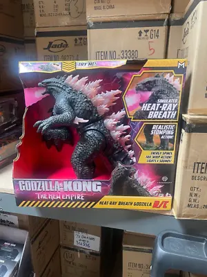2024 Jada GODZILLA 12  X Kong: Heat-Ray Breath Godzilla Remote Control Figure • $69.99
