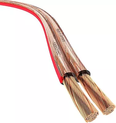 KabelDirekt – Pure Copper Stereo Audio Speaker Wire & Cable – Made In...  • £40.51