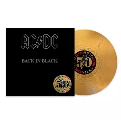 AC/DC - BACK IN BLACK - LP 180gram Gold Nugget VINYL NEW ALBUM • $74.99