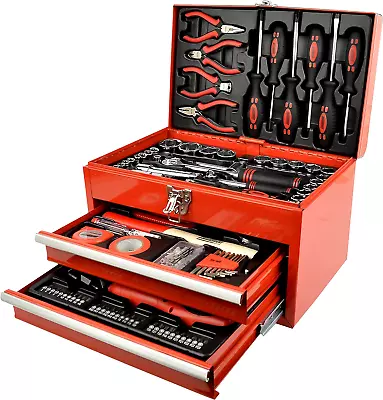 Trunk Tool Set 155 Pieces - MANNESMANN - 29066 • $192.17