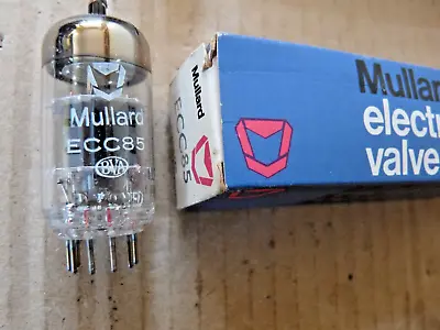Mullard ECC85 NOS Valve Tube AT1000 Tester JAN22B • £24