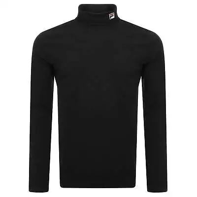 £36.99 • Buy Fila Vintage 19th LM1835AH Retro Roll Polo Neck Jersey Long Sleeve Top