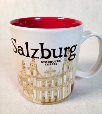 $38 • Buy Starbucks Salzburg Austria Mug 2015 Global Icon City Collectors Mug Series 16 Oz