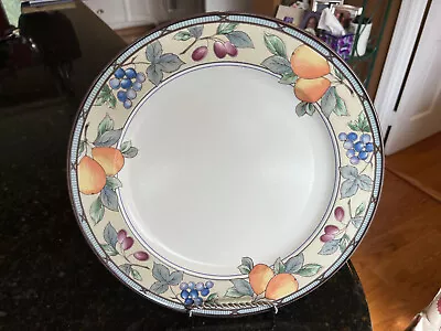 MIKASA INTAGLIO GARDEN HARVEST CAC29 Chop Plate 12.75” • $19.99