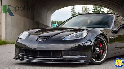 C 6 Corvette 05-13  Z06 ZR1 Style Front Bumper Lip Splitter • $129.99