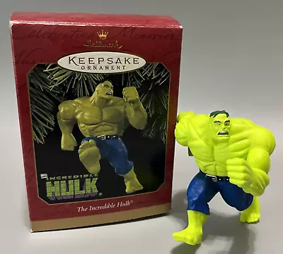 Hallmark 1997 Marvel Comics The Incredible Hulk Keepsake Christmas Ornament NEW • $8.99