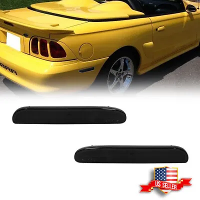 OE-Spec Smoke Rear Side Marker Lights Reflectors For 94 95 96 97 98 Ford Mustang • $17.99