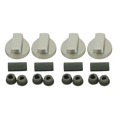 £6.95 • Buy BAUMATIC Chrome Oven Knob Silver Gas Hob Cooker Universal Switch Knobs