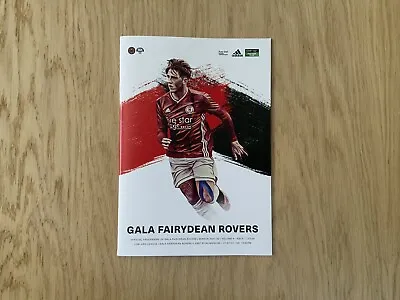 Gala Fairydean Rovers V East Stirlingshire -2021/22 Scottish Lowland Lge-17/7/21 • £2.25