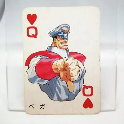 Q Vega Heart Mega ROCK Man X Street Fighter Mini Playing Card Bonbon JAPAN GAME • $8
