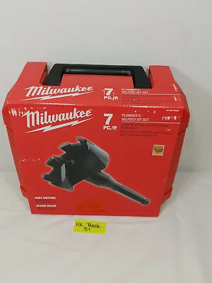 Milwaukee 49-22-0065 Selfeed High-Speed Steel Wood Boring Bit Set (7-Piece) • $170.05