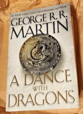 A Dance With Dragons: Song Of Ice And Fire Signed First Edition Game Of Thrones • $149.99