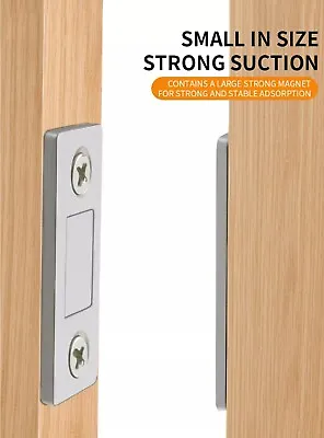 8 Pcs Ultra Thin Magnetic Door Closers - Strong Cabinet Catch Latch For Cupboard • $8.99