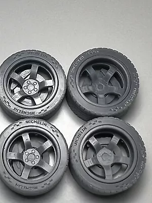 1/24 Resin:  18 Scale-Inch “Pro-Touring” Model Car Wheels/Tires1/25 3D Print • $21.99