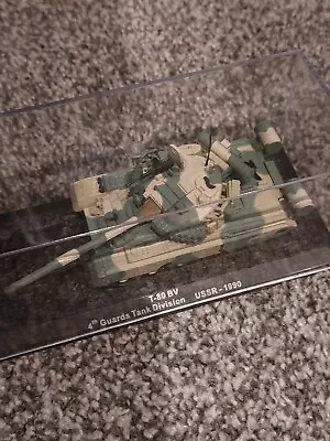 DeAgostini Model Tank Collection 1:72 Scale Russian T-80 BV Tank 1990 • £10