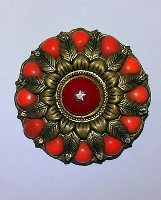 Vintage Custom Jewelry Elegant Brooch Hand Made • $99