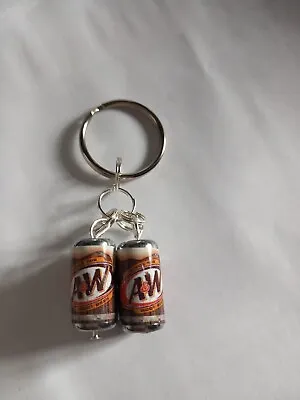 AW Root Beer 4 Pack Cans Keyring • £10.95