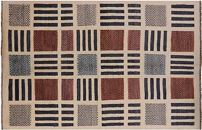 $1225.98 • Buy 5' 8  X 8' 7  Gabbeh Hand Knotted Rug - P4183