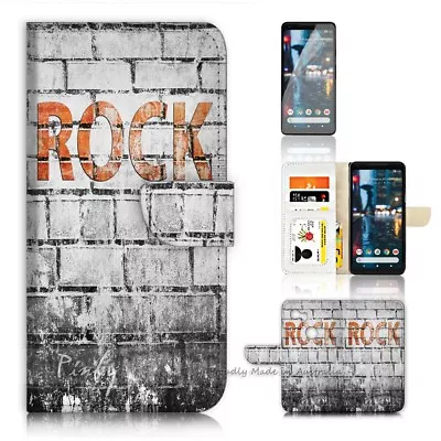 ( For Google Pixel 3 XL ) Flip Case Cover P21301 Rock Music • $12.99