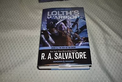 Lolth's Warrior By R.A. Salvatore (1st Edition/1st Printing Signed Hardcover) • $49.99