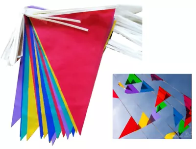 £2.29 • Buy 33 Feet 20 Flags Multi Colour Banner Bunting Party Event Home Garden Decoration