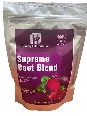 Organic Beet Root Powder Boost Nitric Oxide 7oz Supreme Beet Blend • $15.99