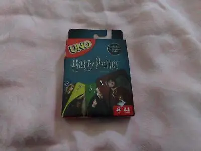 Mattel Harry Potter Uno Card Game Complete In Box Cards Shrinkwrapped EUC! • $7.50