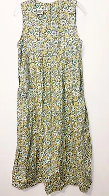 Vintage Laura Ashley Grannycore Floral Dress Size 6 Made In Great Britain • $75