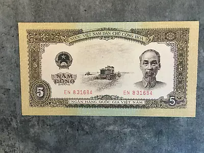 Vietnam 1958 5 Dong UNC • $17.50